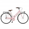 Bicicletta Da Passeggio Velomarche Via Veneto Allure 1v Donna (Rosa Diva)