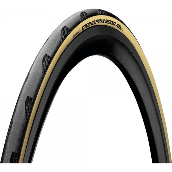 Neumático Continental Grand Prix 5000 All Season 700x28c TR (Negro/Crema)