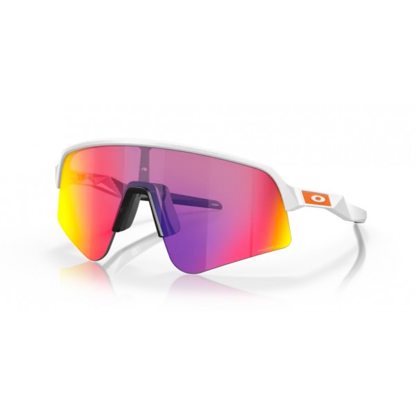 Lunettes de route Oakley Sutro Lite Sweep Matte White avec Prizm