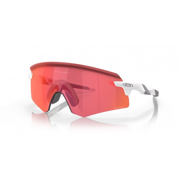 Lunettes Oakley Encoder Matte White avec Prizm Trail Torch