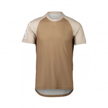 Maglia Poc Mtb Pure Tee (Jasper Brown/Lt Sandstone Beige)