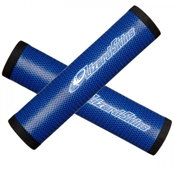 Poignées VTT Lizard Skins DSP Durasoft (Bleu)