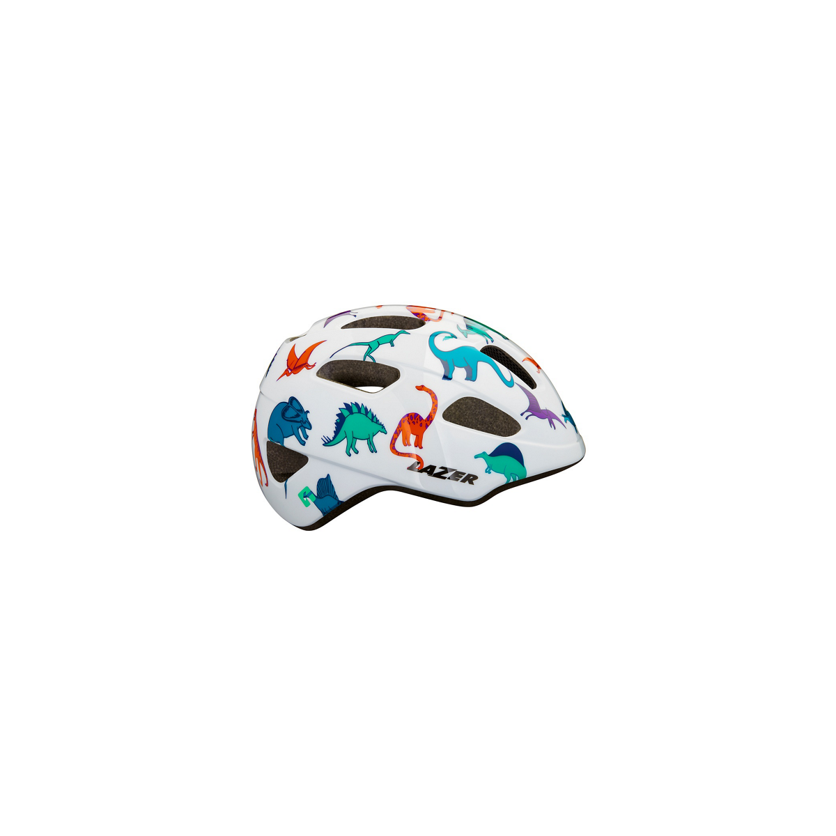 Casco bicicleta Lazer Pnut Kineticore Dinosaurios infantil