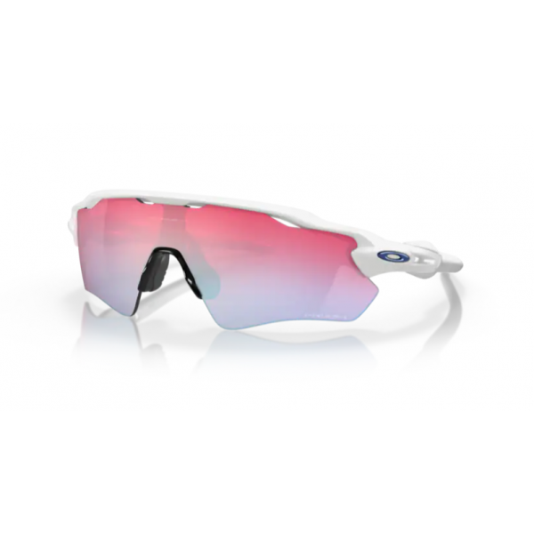 Oakley Radar Ev Path blanco pulido con Prizm Snow Sapphire