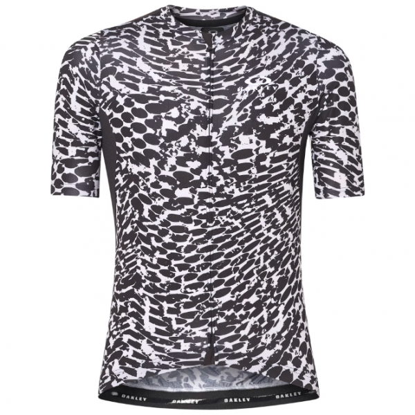 Maglia Oakley Endurance Dazzle Camo Jersey (Abstract Black/White)