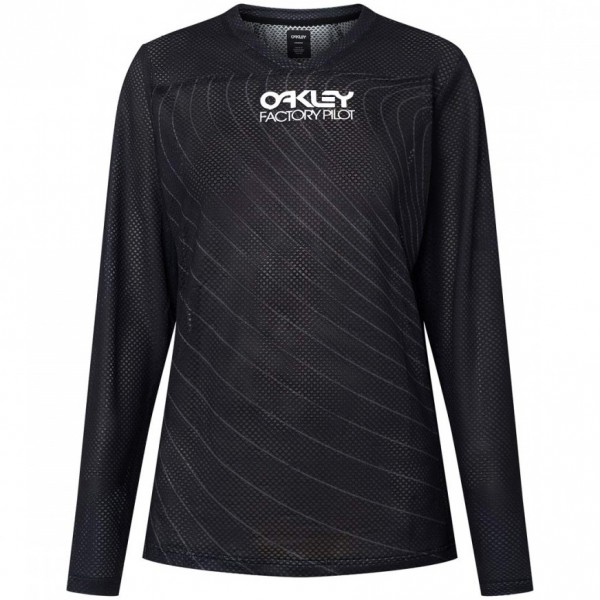 Maglia Oakley Factory Pilot RC W LS Jersey (Blackout)