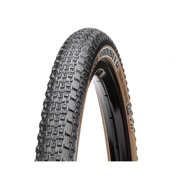 Neumático Maxxis Rambler 650X47C EXO TR Tanwall Negro/Para 60TPI Plegable