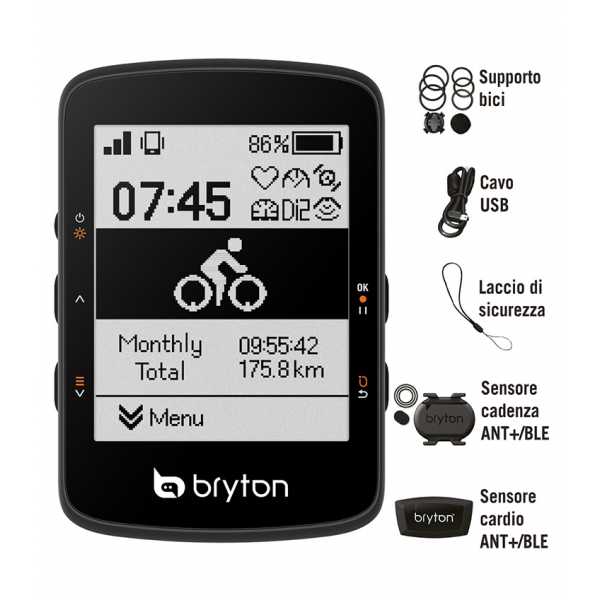 Ordinateur de vélo Bryton Rider 460D