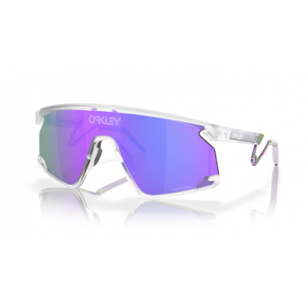 Oakley Bxtr Metal Clear Matte Glasses w/ Prizm Violet