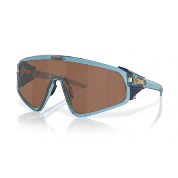 Oakley Occhiali Latch Panel Clear Stonewash w/ Prizm Tungsten