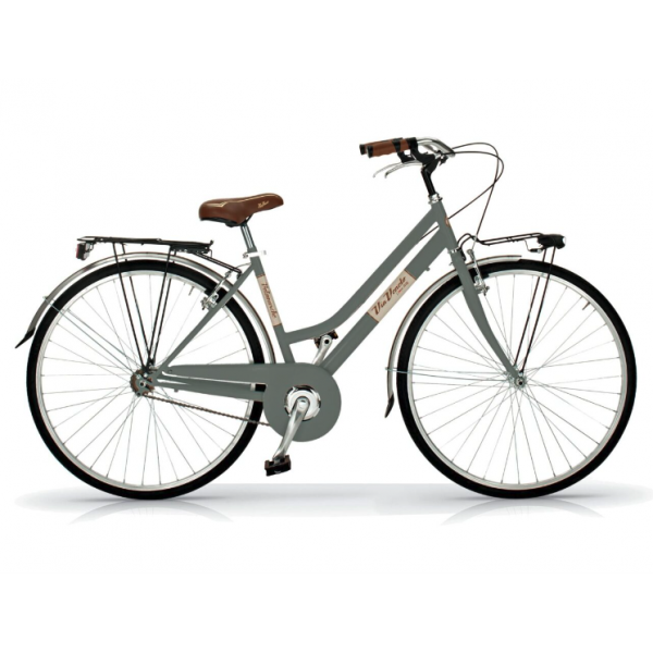 Bicicletta Da Passeggio Velomarche Via Veneto Allure 6v Donna (Grigio)