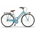 Bicicletta Da Passeggio Velomarche Via Veneto Allure 6v Donna (Blu)