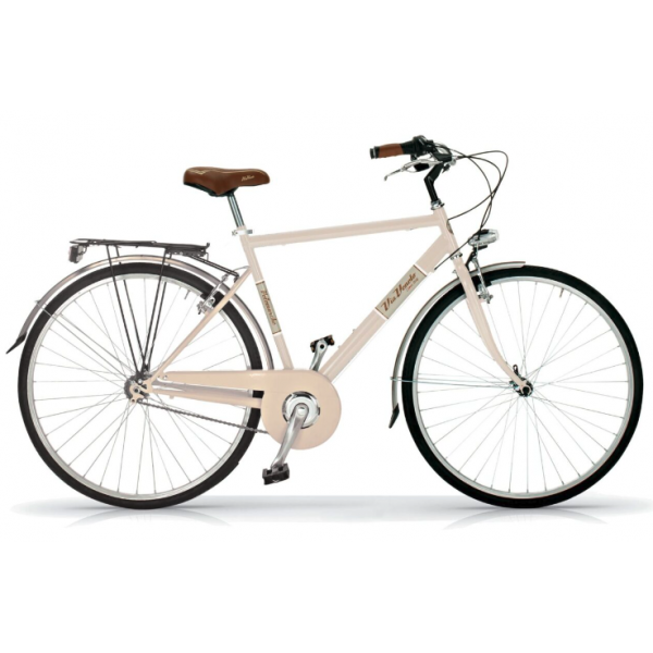 Bicicletta Da Passeggio Velomarche Via Veneto Allure 50 6v. Uomo (Beige Cappuccino)