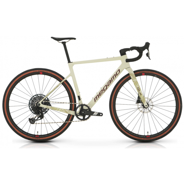 Bici Gravel Megamo Silk 05 AXS (Beige)