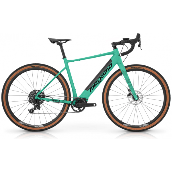 E-Bike Gravel Megamo Kansas 2025 (Turquoise)