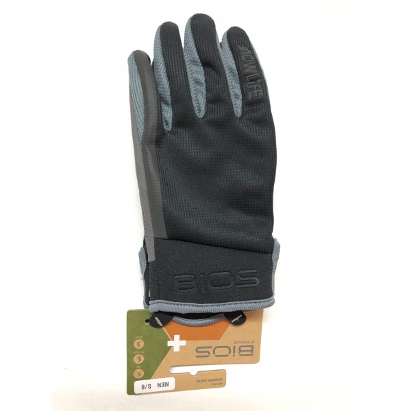 Guanti BIOS Wind Rider Black/Graphite