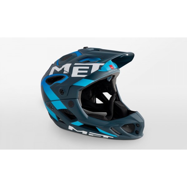 Casco Integrale Met Parachute Nero/Blu