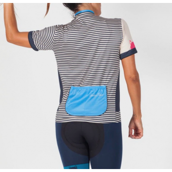 Maglia Donna Manica Corta MYN (Azzurro)