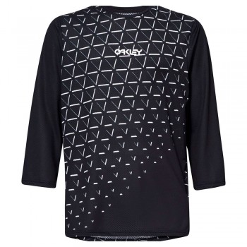 Oakley 3/4 Flow Jersey (Black)