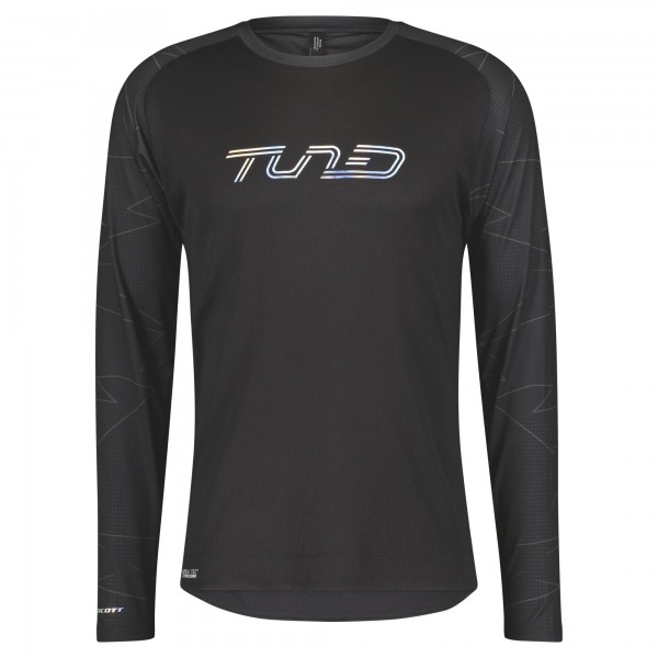 Scott Trail Tuned Men's Long Sleeve Jersey (Black)