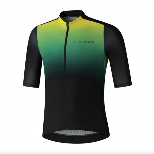 Maglia Shimano S-Phyre Flash (Giallo/Verde)