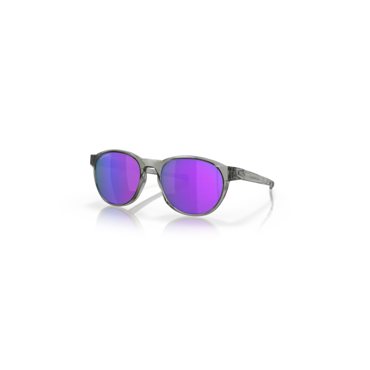 Oakley Reedmace Gray Ink w Prizm Violet glasses