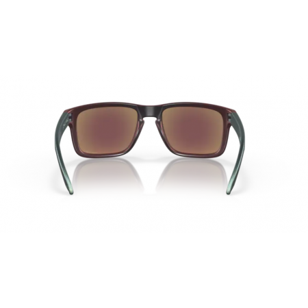 Oakley Holbrook Matte BlackRed Colorshift w Prizm Sapphire Glasses